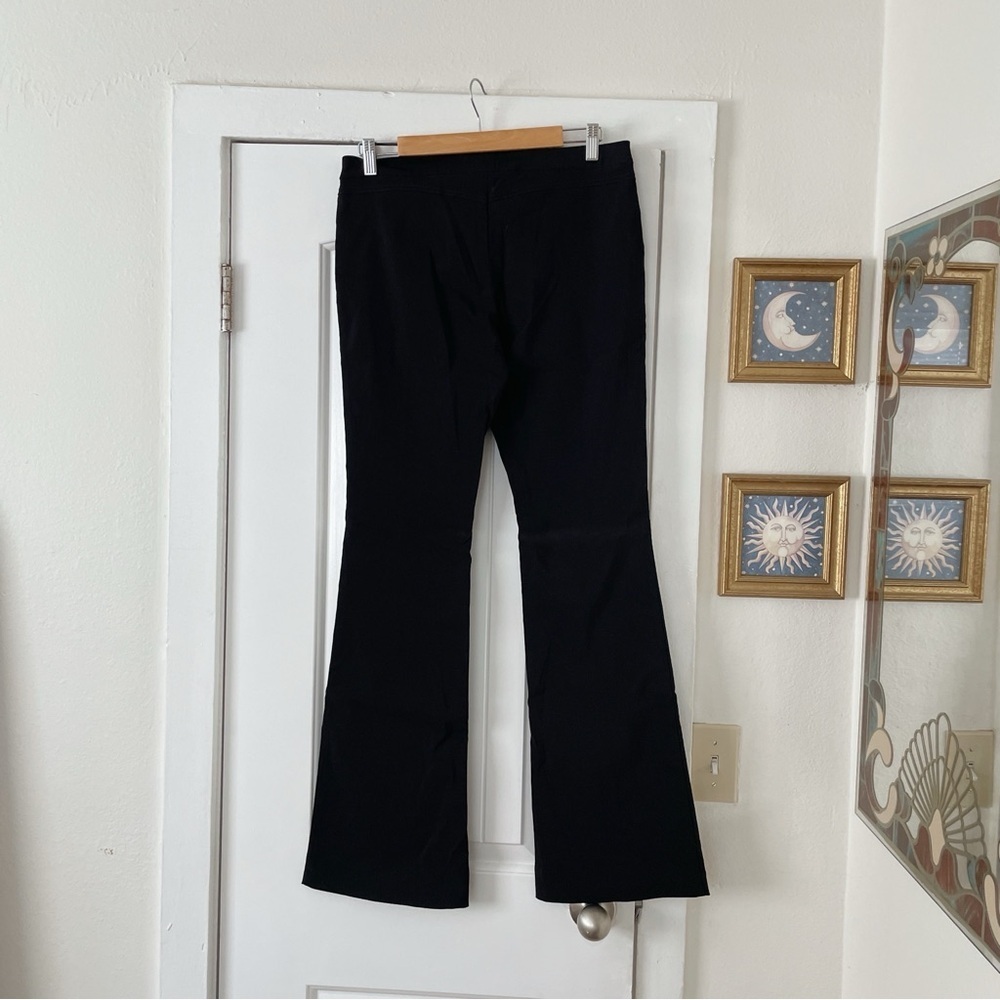 Vintage Guess Denim Authentic Stretch Black Bootcut Dress Pants size 30 Flare - Picture 4 of 6